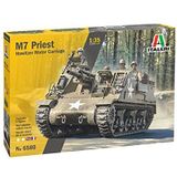 1:35 Italeri 6580 M7 Priest Tank Plastic Modelbouwpakket