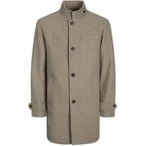 JACK & JONES Heren Jjemelton Wool Coat Sn wollen jas, grijsbeige, XXL