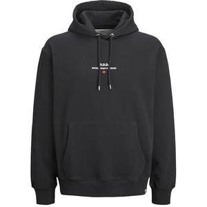Jack & Jones Rddbenjamin Hood Sweat L/S Noos, zwart, S