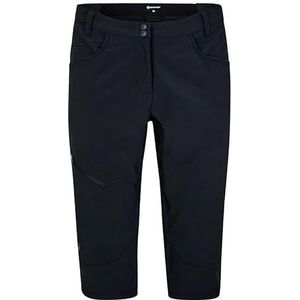 Ziener Nioba Fietsshorts voor dames, met binnenbroek, voor mountainbike, outdoor, vrije tijd, ademend, sneldrogend, gevoerd, 3/4, knielang