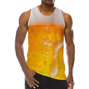 Loveternal Heren Tank Top 3D Spiershirts Mens Vest Zomer Cool T-shirt M