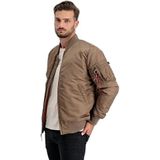 Alpha Industries MA-1 VF 59 lang bomberjack voor heren Taupe