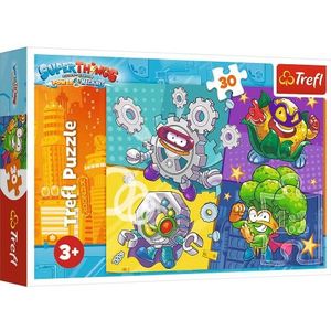 Trefl, Puzzel, Super Dingen, 30 Elementen, Superhelden, voor kinderen vanaf 3 jaar