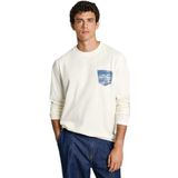 Pepe Jeans - Sidney Tee - T-shirt - Wit - 100% Duurzaam Katoen - Regular Fit