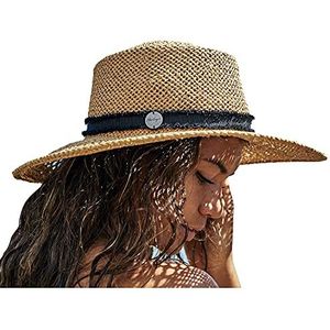 Hurley Dames W Santa Rosa Floppy Hat Emmerhoed, Kaki, eenheidsmaat EU