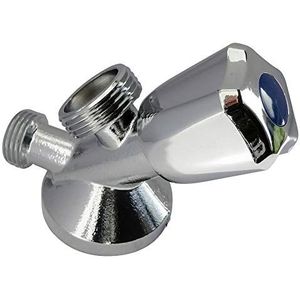 Somatherm 90-15 for You-wandaansluiting voor wasmachine met uitgang 20/27 met geïntegreerde wandlamp, grijs