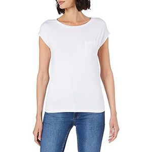 Street One T-shirt voor dames, wit, 42 NL