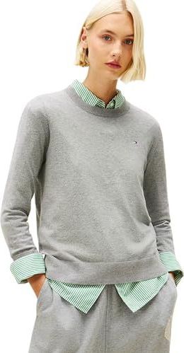 TOMMY HILFIGER Trui  grijs gemêleerd