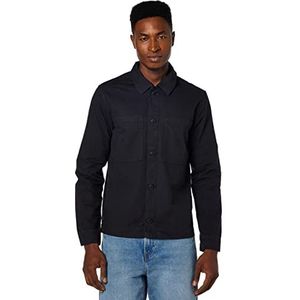 JACK & JONES Denim jas voor heren, zwart, S