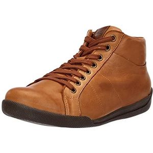 Andrea Conti Dames Boot Sneakers Brandy/Mokka, 42 EU