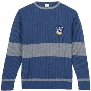 CERDÁ LIFE'S LITTLE MOMENTS - Harry Potter gebreide trui voor dames en heren met ronde hals en lange mouwen in jersey-stijl, officieel Warner Bros gelicentieerd product, Blauw, XL