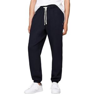 Tommy Hilfiger - Joggingbroek - Blauw - Fleece - Trekkoord