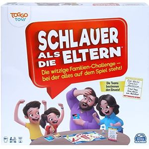 Spin Master Games - Slimmer dan ouders, leuk quiz- en actiespel, waarbij kinderen tegen ouders spelen - voor 2-6 spelers vanaf 8 jaar