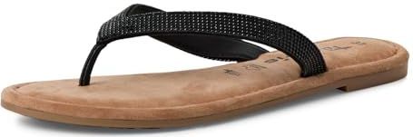 Tamaris - 1-27129-44 - Teenslippers - Zwart - Glam