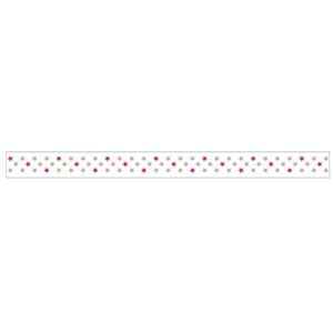 Ursus 59050030 - Masking Tape, sterren, taupe/roze, plakband van papier, ca. 15 mm x 10 m, aan één zijde bedrukt, oplosmiddelen en zuurvrij, ideaal voor scrapbooking