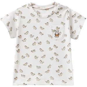 United Colors of Benetton T-shirt voor jongens, crèmewit 61t, 12 Maanden