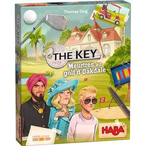 HABA 305611 The Key Oakdale Golfmorde – onderzoeksspel – vanaf 8 jaar, 1 stuk (1 stuk)
