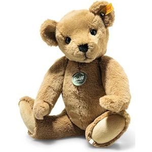 Steiff Lio Teddybeer bruin 35 cm, teddies for Tomorrow, knuffeldier teddybeer van knuffelzacht pluche, wollig pluche dier om te spelen en te knuffelen, wasmachinebestendig