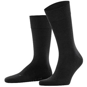 FALKE Heren Sokken Sensitive New York M So lyocell met comfort tailleband 1 paar, Zwart Black 3000, 47-50