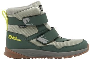 Synthetische Snowboots - Slate/Green - Waterdicht - Klittenbandsluiting