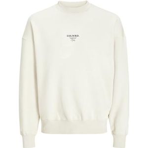 JACK & JONES Jjeurban Edge Studio Sweat Crew Noos, antiek wit., M