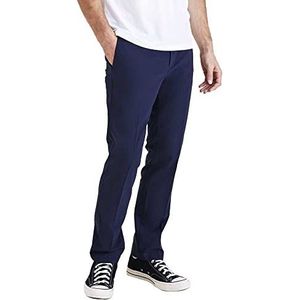 Dockers Signature Kaki Slim GO chino's voor heren, navy blazer, 36W / 32L