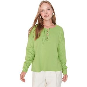 Trendyol Trui - Groen - Oversize, Groen, S