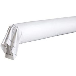 Blanc des Vosges Histoire kussenhoes, 90 x 190 cm, perkal, 100% katoen, 80 draden/cm²