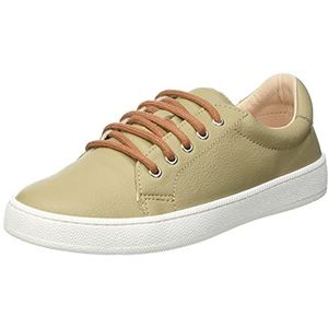 Pololo Unisex Maxi Vegan Beige Sneakers voor kinderen, beige, 26 EU