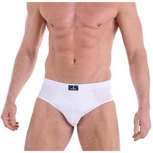 Boxershorts voor heren, gekalibreerd, verpakking van 6 stuks, jersey van elastisch katoen, nieuwe collectie 2025, wit/gesorteerd, Wit, 3XL