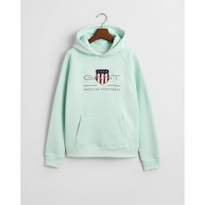 GANT Unisex kinderen Archive Shield Hoodie Hoodie, Faded Mint, 134-140