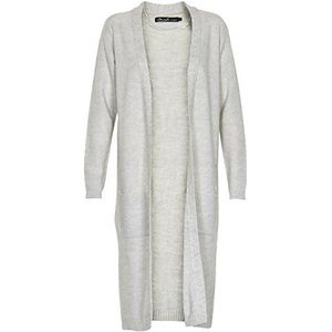 Blend dames gebreide jas Mia lang cardigan, effen