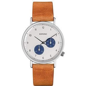Komono horloge KOM-W4000, zilver, numeric_NOSIZE, armband