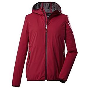 killtec Women's 2-laags functioneel jack/outdoorjack met capuchon, opvouwbaar KOS 61 WMN JCKT, rose, 42, 39175-000