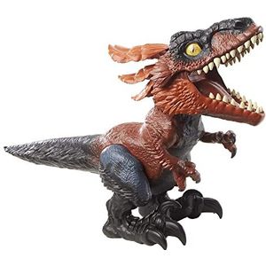 Mattel Jurassic World Uncaged Vuur dinosaurus - Speelgoeddinosaurus met interactieve geluiden en sensoren - Vanaf 4 jaar - GYW89