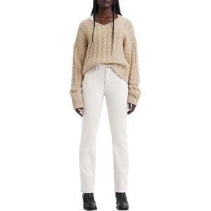 Levi's dames Jeans Classic Straight, Eenvoudig wit_lse, 26W / 28L