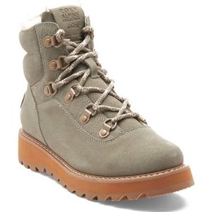 Roxy - Bradie - Veterlaarzen - Zwart - Leer en Suède