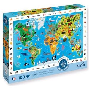 Puzzel - Dieren - 61x42 cm - Karton - Geschikt voor Kinderen vanaf 6 Jaar