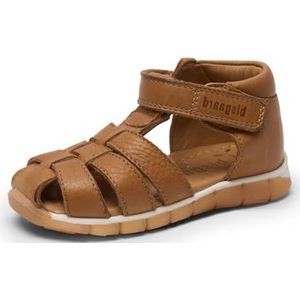 Bisgaard Unisex kinderen Billie sandaal, caramel, 24 EU