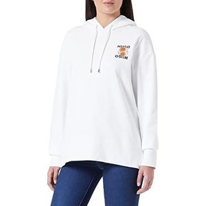 HUGO Sweatshirt voor dames, Natural102, L