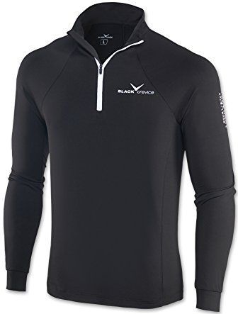 Black Crevice - Skirolli Zipper Shirt - Zwart - Heren