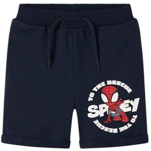 NAME IT Jongens Nmmmani Spider Nreg L SWE SHO Unb Mar, navy blazer, 92