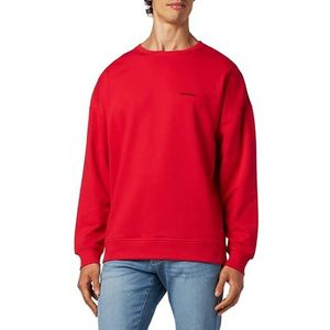 Calvin Klein Zwaargewicht sweatshirts voor heren, Rouge, L