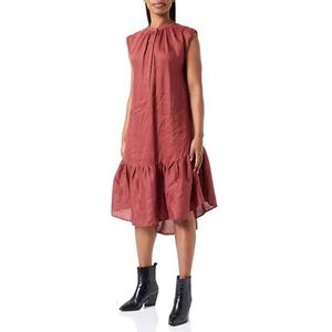 Mint & Mia Damesjurk Bona jurk, roodbruin, normaal