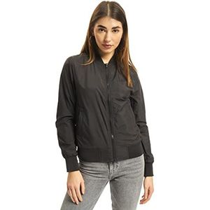 Urban Classics Licht bomberjack voor dames Jack dames,Zwart,L