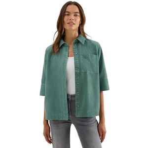 CECIL - Blouse - Jade Groen - Klassieke Blouse - Driekwart Mouw