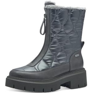 Marco Tozzi Dames Bootie Zip+Slip 2-26449-43 Modelaarzen, Pewter Comb, 37 EU, Pewter Kam, 37 EU