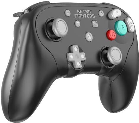 Retro Fighters - BattlerGC - Draadloze Controller - Zwart - Compatibel met GameCube, Switch en PC
