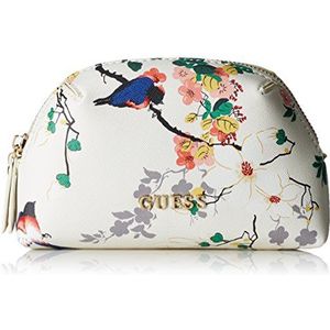 Guess Isabeau Dome Hold All Handtashouder, eenheidsmaat, ivoor ivory multi, One Size