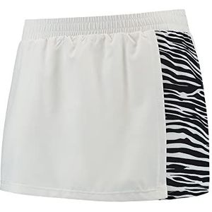 Dunlop Game Rok voor dames, sport tennis rok, wit, wit, XL